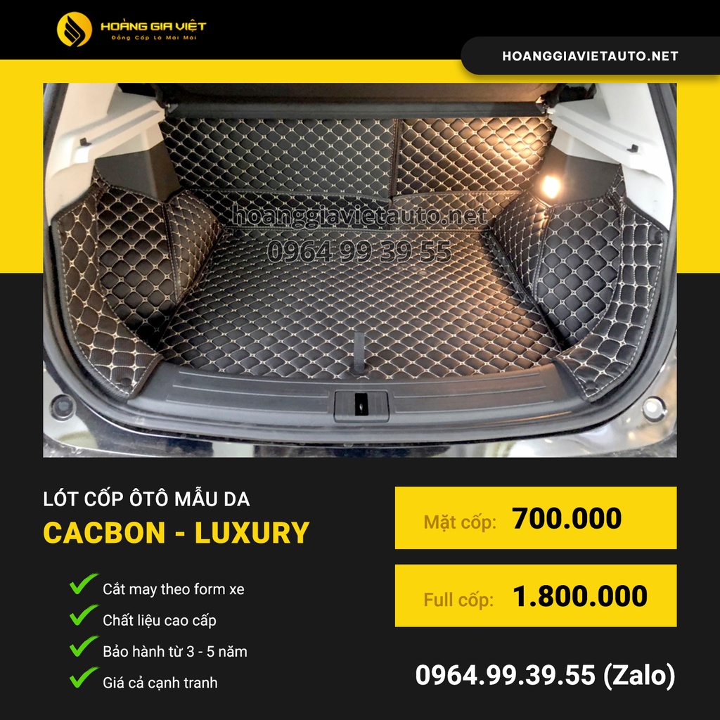 Lót cốp MG ZS Luxury 2021 mẫu da L13