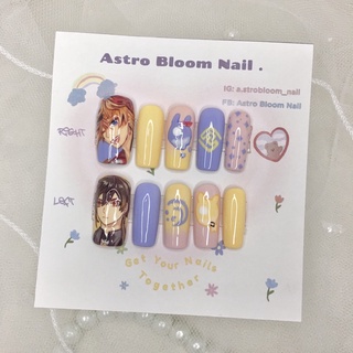 Nail box tiện lợi hoạ tiết Tartaglia x Zhongli