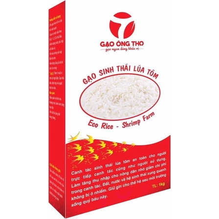 Gạo ST25 Ông Thọ Gạo Ngon Nhất Thế Giới (Túi 2 Ký)