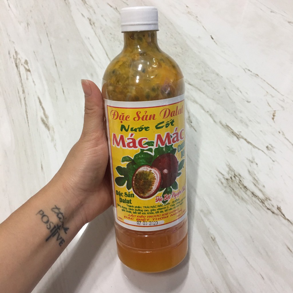 Nước cốt chanh dây Đặc sản đà lạt 500ml