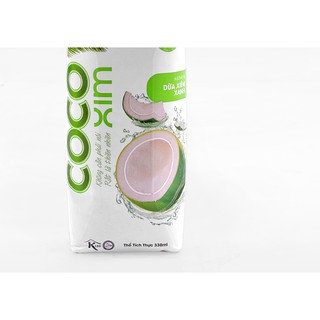 Nước dừa xiêm xanh Cocoxim 330ml