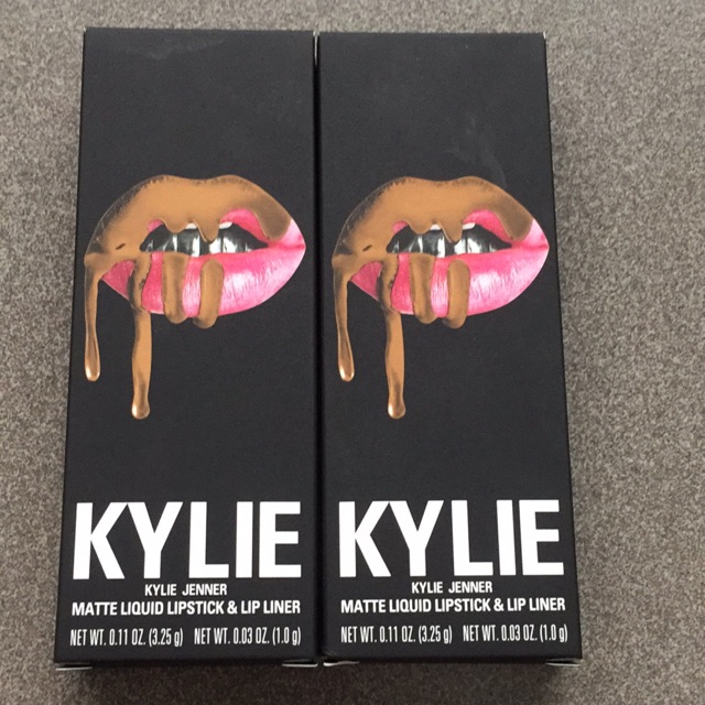 💄Son lì Kylie màu-Butternut(vàng đồng)(3.25g) + chì kẻ viền môi cùng tone (1g)-USA