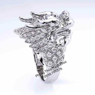 Nhẫn Nam Chạm Đầu Rồng - Model - Mạnh Mẽ
