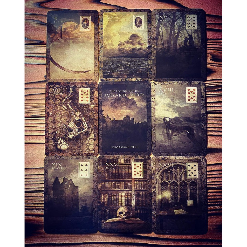 Bài Wizard Laird Lenormand Poker Size