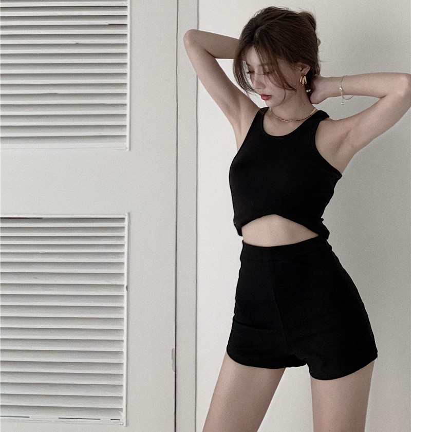 Cocory vn Quần Short Nữ Dáng Ôm Thời Trang Quyến Rũ