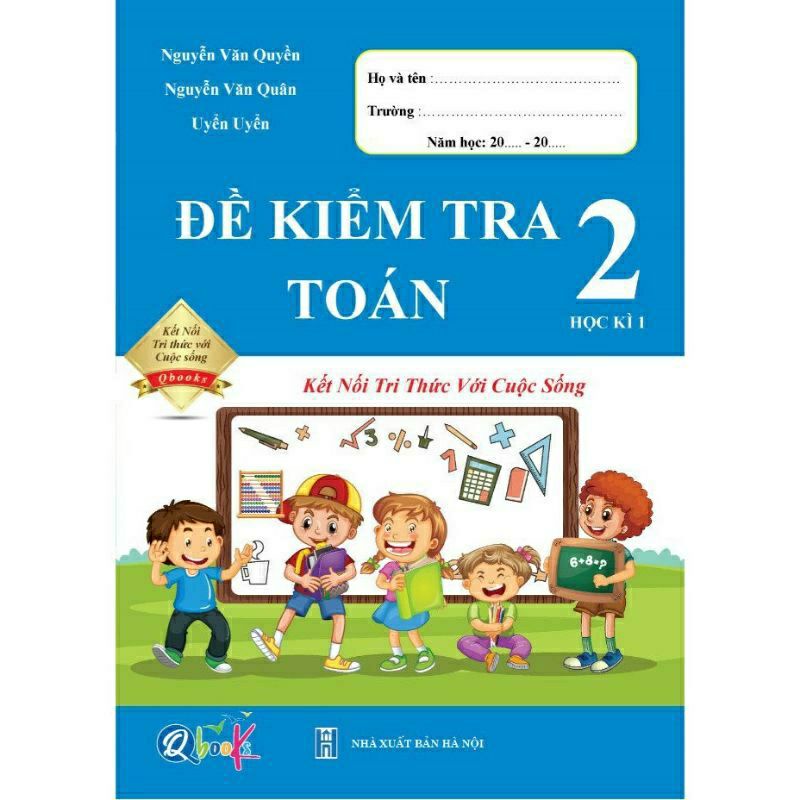 Sách - Combo Đề Kiểm Tra Toán Và Tiếng Việt Lớp 2 - Kết Nối Tri Thức Với Cuộc Sống - Học Kì 1