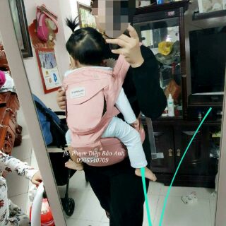 Địu ngồi cho bé yêu