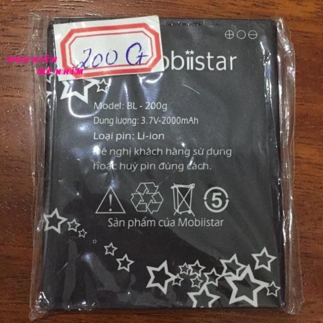 Pin mobistar BL-200G ( phụ liện bé nhím)