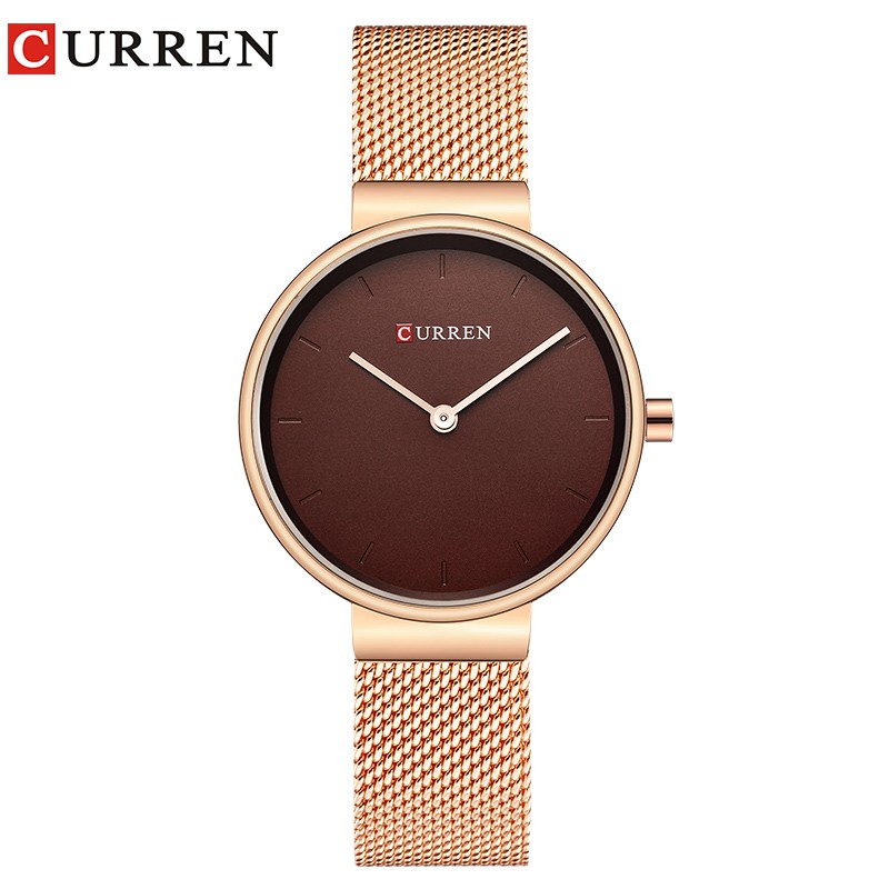 CURREN Đồng Hồ Quartz Chống Thấm Nước Chất Liệu Thép Không Gỉ 9016 X No Box