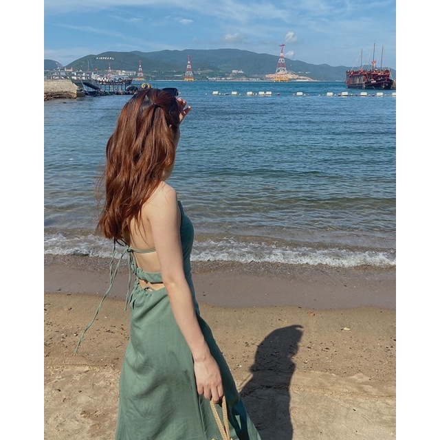 ĐẦM CÚP NGỰC HỞ LƯNG QUYẾN RŨ THIẾT KẾ LALA DRESS