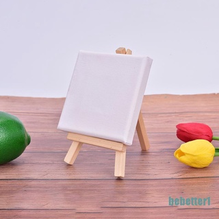 Khung Tranh Bằng Gỗ + Giá Đỡ mini 10Cmx10Cm Dành Cho Trẻ Em