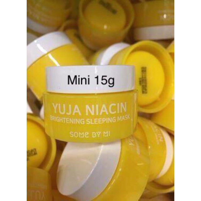 [Chính Hãng] Mặt Nạ Ngủ Dưỡng Trắng Da Some By Mi Yuja Niacin Sleeping Mask