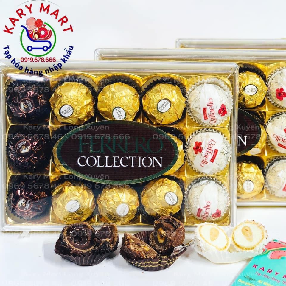 Socola Ferrero Rocher  Mix 3vị 15 viên-Mỹ(Date 18/1/2022)