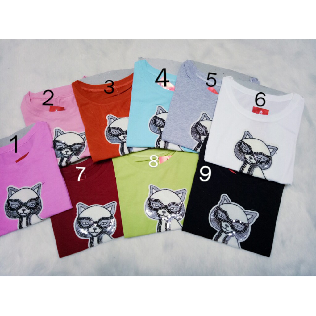 ÁO THUN NỮ FORM ÔM ĐÍNH KiM SA ( 9 MÀU )