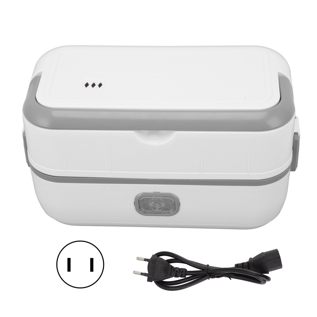 🥭 Oxygen072 Hộp Cơm Cắm Điện một lớp thép không gỉ bên trong Lót thực phẩm di động hâm nóng cho công việc Đi du lịch bộ đường dài