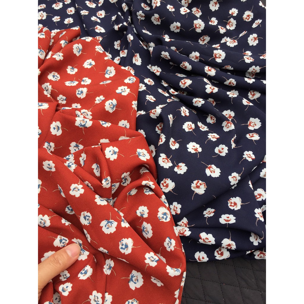 Lụa cát 3 (Voan lụa dày)chất dày dặn sờ suôn mềm mát rượi luôn ạ. Vải thời trang công sở