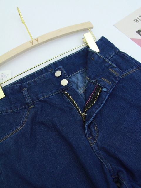 [Mã SKAMA06 giảm 8% tối đa 50K đơn 250K] QNU33 - QUẦN JEAN XANH ỐNG CÔN THỤNG NỮ | BigBuy360 - bigbuy360.vn