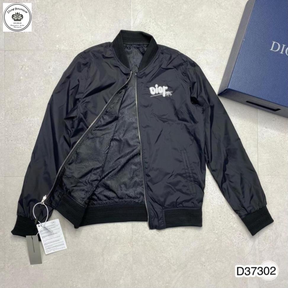 Áo khoác gió nam Dior 2 mặt cực đẹp- Ao khoác nam 2 lớp