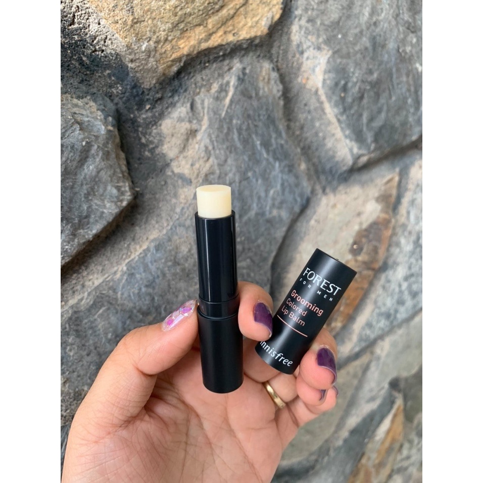 Son dưỡng cho nam Fo.rest For Men Grooming Colored Lip Balm