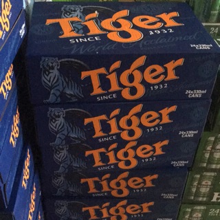 Bia Tiger xanh 330ml-24lon