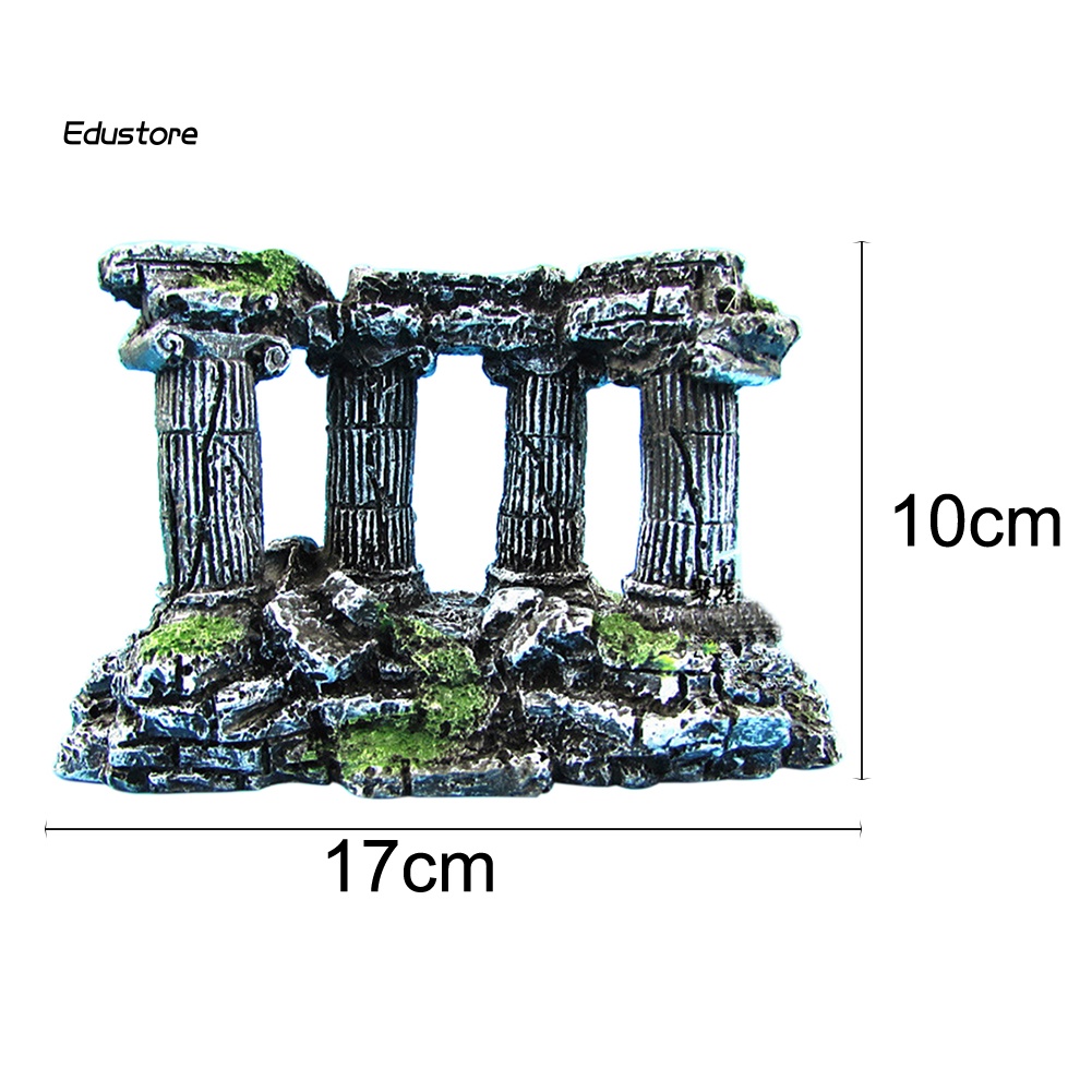Lâu Đài La Mã Giả Trang Trí Bể Cá
