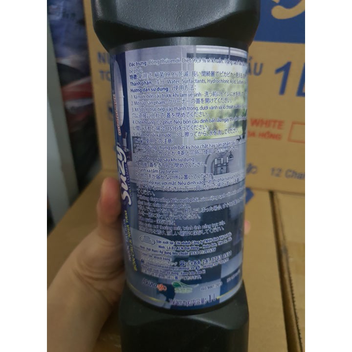 Nước tẩy rửa bồn cầu, nhà tắm HỮU CƠ SUZY 1L, chất lượng Nhật Bản | DISHI