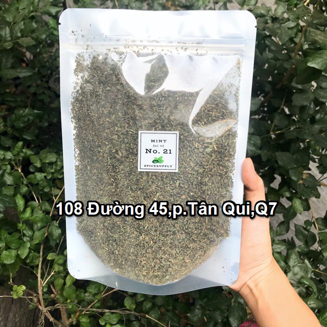 Dry Mint - Bạc hà sấy nhập khẩu làm trà bánh peppermint 25g 100g | BigBuy360 - bigbuy360.vn