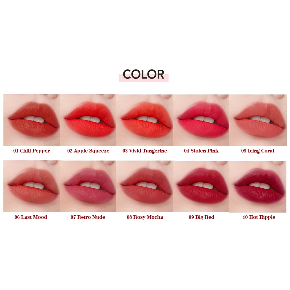 Son Kem Hình Bút Chì It's Skin 09 Big Red 3.3g Colorable Draw Tint - OLIX