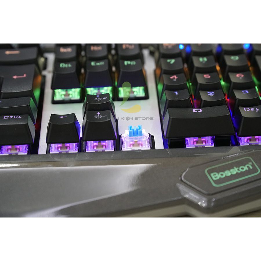 [BẢO HÀNH 12T ]-Bàn Phím Cơ Bosston MK915 Blue Switch - gaming keyboard/ Keyboard Bosston MK915- Bàn phím chuyên game