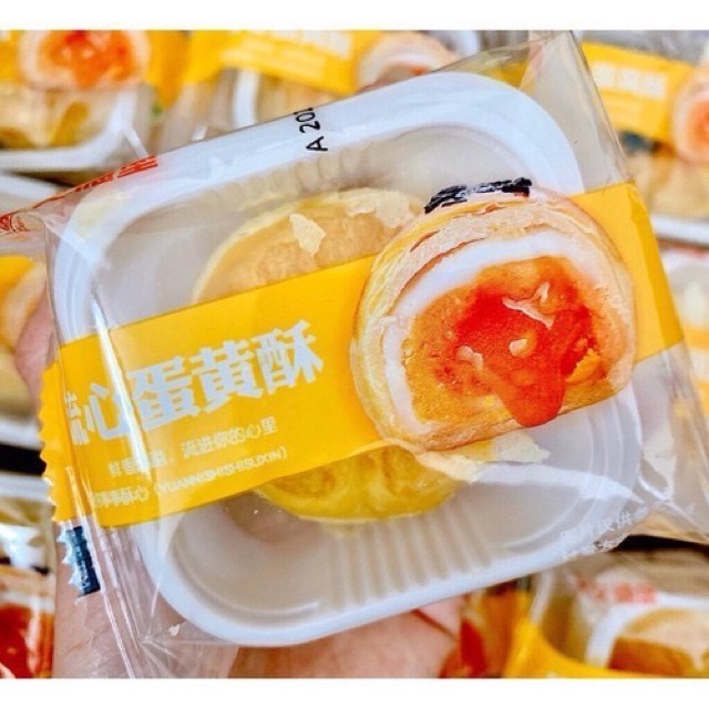[1kg ~ 19 cái] Bánh pía ngàn lớp nhân trứng chảy Đài Loan