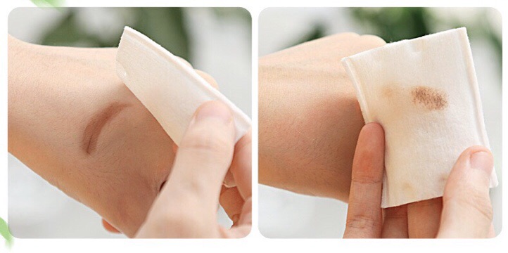 Bông tẩy trang 3 lớp cotton 100% ( 222 miếng/túi) | BigBuy360 - bigbuy360.vn