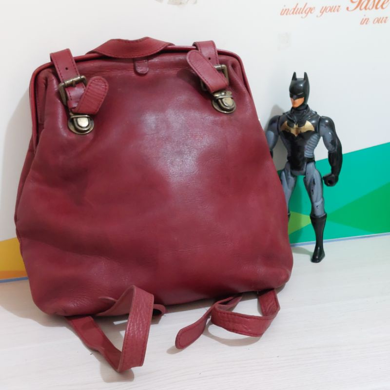 Balo nữ Hiệu Jerise của Korea da thật 100% khóa đồng Độ mới 98%
