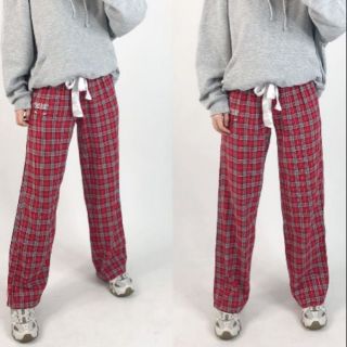 Flannel pants quần kẻ sọc