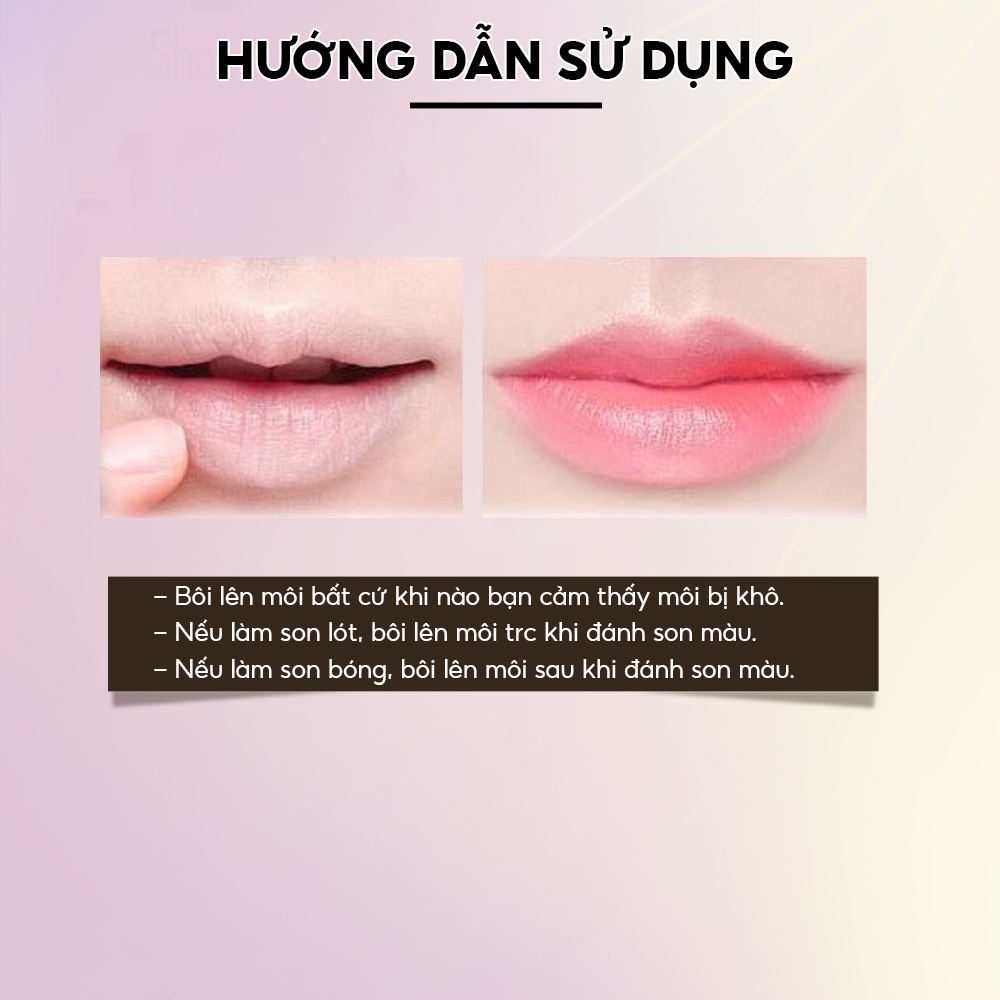 Son Dưỡng Môi Hàn Quốc Đổi Màu YNM Rainbow Honey Lip Balm