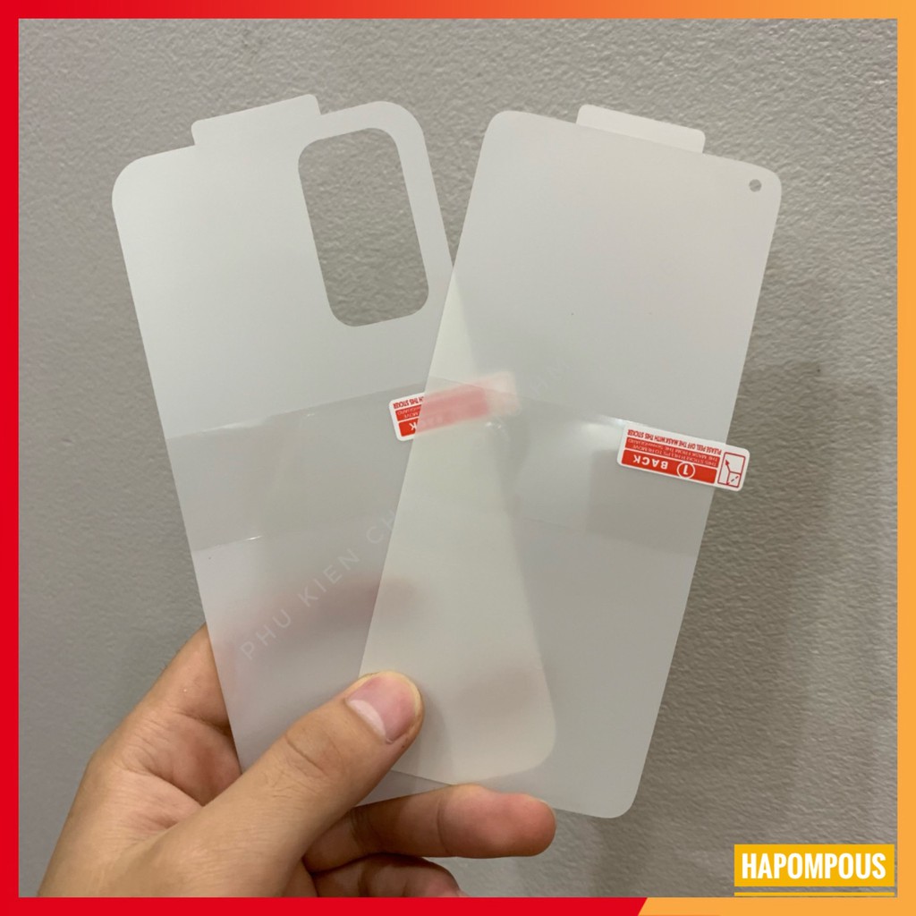 Miếng Dán PPF  Xiaomi Mi 12T / Mi 11T / Mi 10T / Mi 11T Pro / Mi 10T Pro / Mi 10T Lite, Trong suốt chống trầy sước