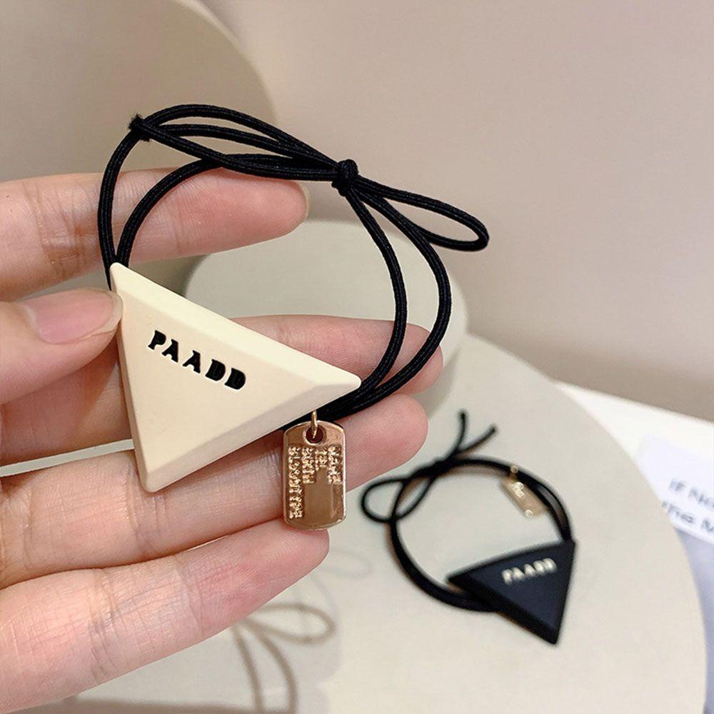 Dây Cột Tóc Cao Su Hình Tam Giác Đơn Giản Thời Trang Mùa Hè