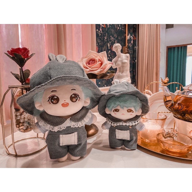 Set tai thỏ cho doll 20 và 15 cm