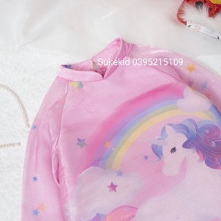 Áo dài cách tân pony 1-10 kèm bờm
