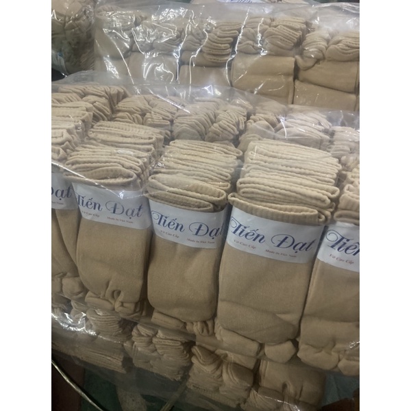 Combo 10 đôi - Vớ cotton nữ dày, mịn