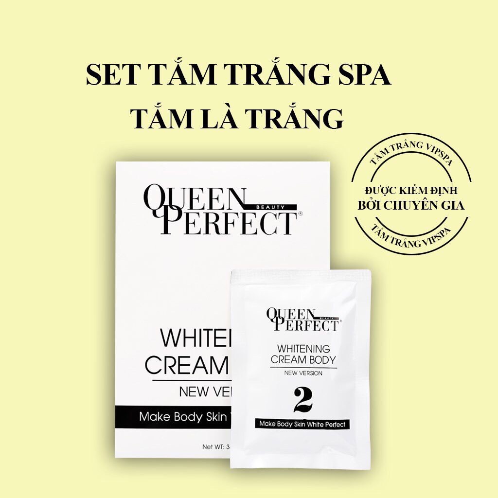 [Chính hãng] Tắm trắng golden beauty Queen Perfect trắng mịn, bật tone rõ rệt sau khi tắm, mờ thâm mờ rạn mềm mịn da | BigBuy360 - bigbuy360.vn