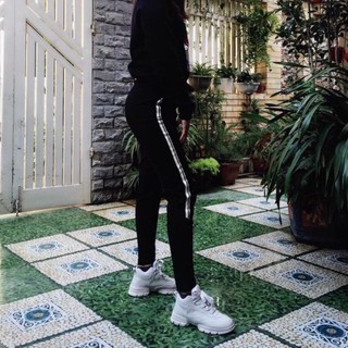 Hot Quần jogger sọc cao cấp