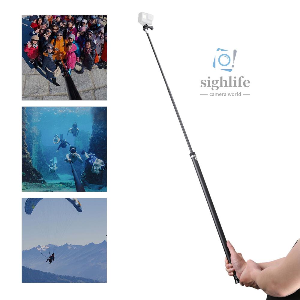 TELESIN Gậy Tự Sướng Dài 2.7m / 106 Inch Bằng Sợi Carbon Siêu Nhẹ Có Thể Kéo Dài | BigBuy360 - bigbuy360.vn