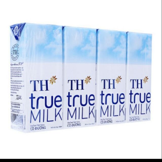 Sữa TH true milk it đường 180ml 22.7.2021