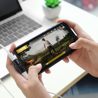 Đầu chuyển Đổi Lightning cho iphone  Dual Lightning Hoco LS20