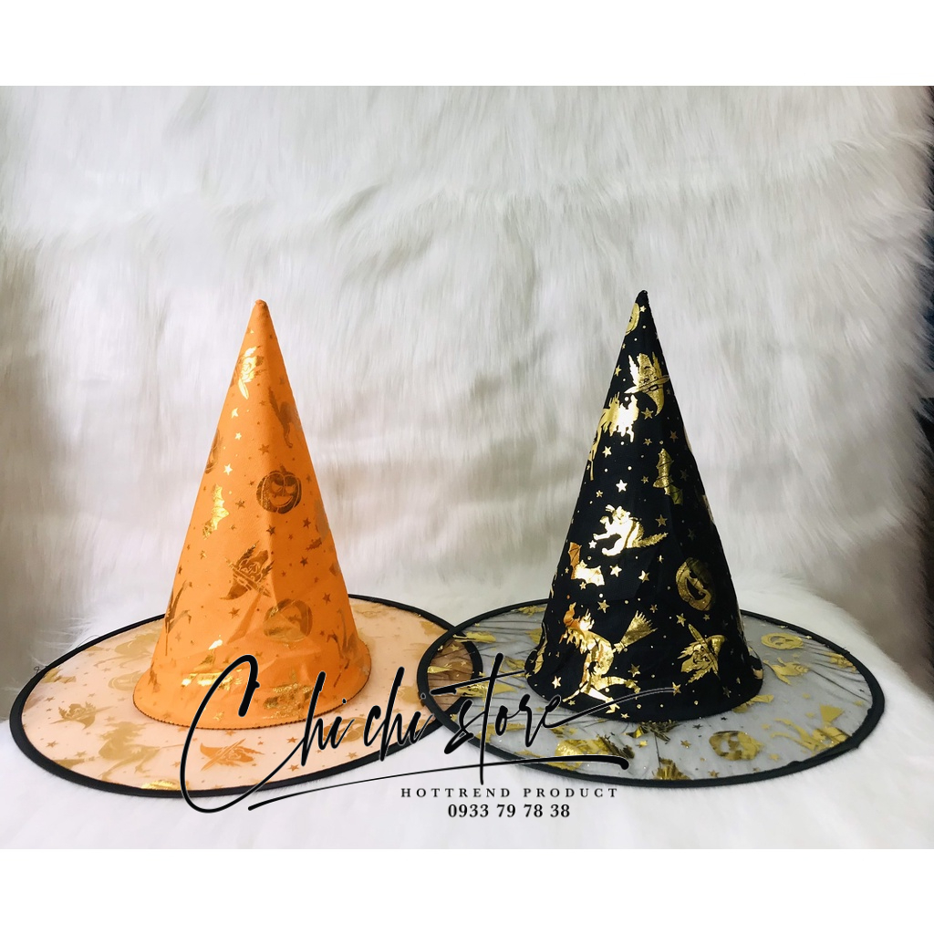 Nón Phù Thủy Hóa Trang Halloween Giá Rẻ Nhất