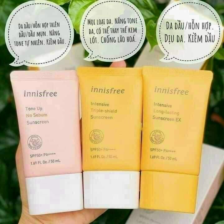 Kem chống nắng Innisfree mẫu mới