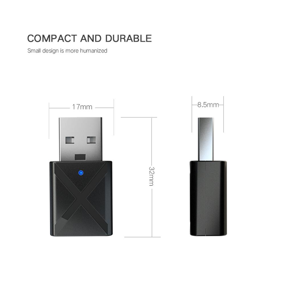 USB Bluetooth 2 trong 1 thu sóng/ phát sóng chuyên dụng cho xe hơi TV