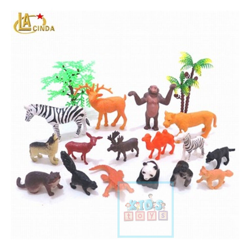 Mô hình động vật, vườn bách thú cho bé
