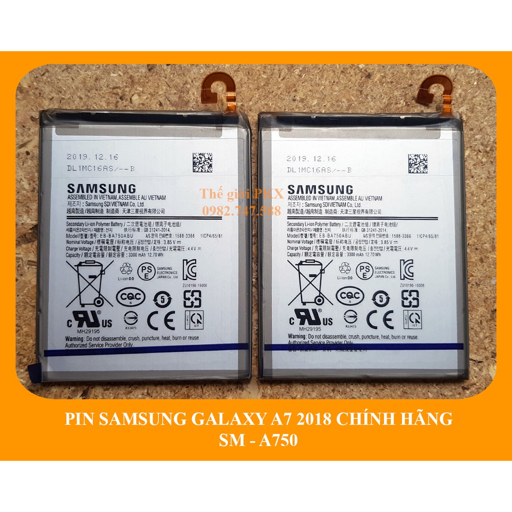 Pin Samsung A7 2018 chính hãng A750