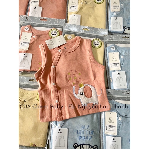 Áo ghi lê Moon chất siêu mềm cho bé